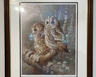"The Tawny Owl" numbered and signed by Raymond Watson