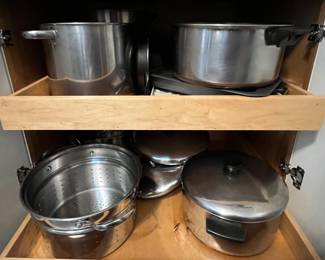 Assorted cookware