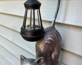 Solar cat lantern