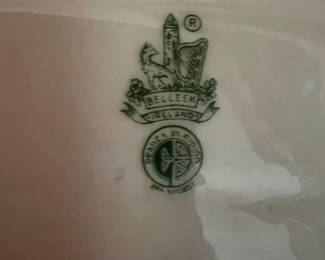 Belleek Hallmark Cheese dish