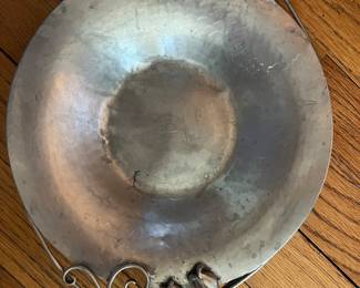 Aluminum candy dish 