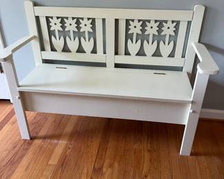 Bench/ chest with toys