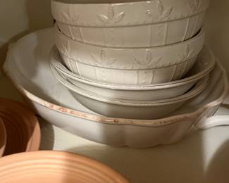 Sorrento off white dishes