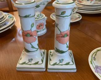 Amapola Villeroy and Boch Candlesticks