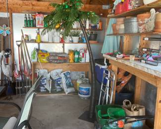 Faux lighted palm tree 6 feet