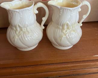 Belleek creamers