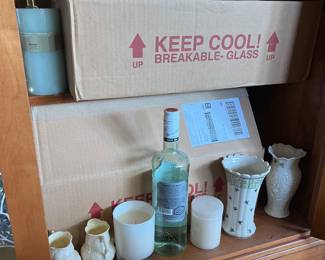 Belleek, candles and more