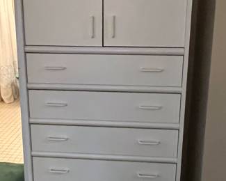 Chest of drawers with cabinet