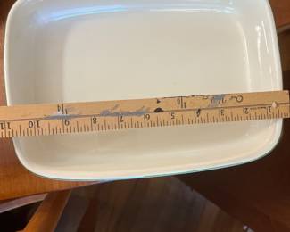 11” Amapola rectangular serving dish