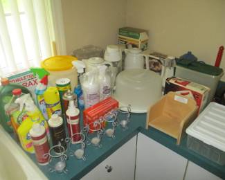Cleaning supplies 