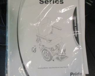 Pride mobility jazzy elite scooter