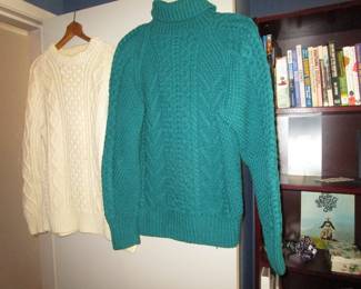 "Fisherman" sweaters vintage