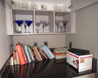 Cookbooks, more kitchen