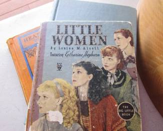 Vintage/antique book selection