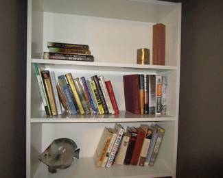 Shelving, more books