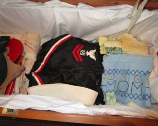 Vintage Navy, linens etc