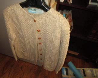 "Fisherman" sweaters.