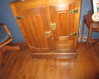 Antique ice box