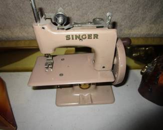Vintage child's sewing machine