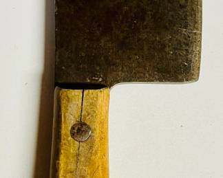 Very Old 15" Meat Cleaver 