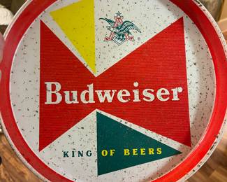 Vintage Budweiser Beer Tray