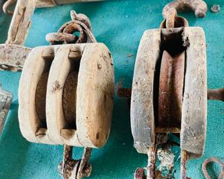 More Super Cool Vintage Pulleys