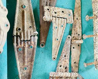 Collection of Old Hinges 