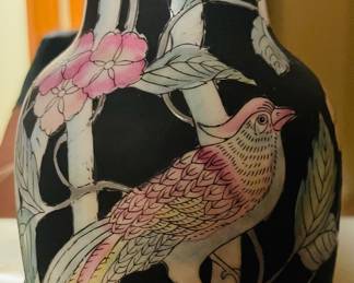 Vintage Pair of Macau Vases  