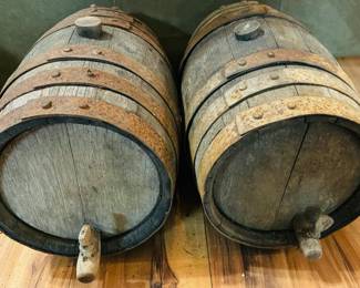 Old Wooden Kegs 