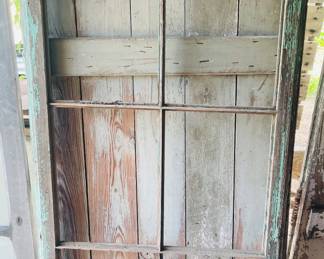 Lots of Vintage Cypress Windows