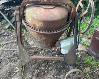Vintage Concrete Mixer