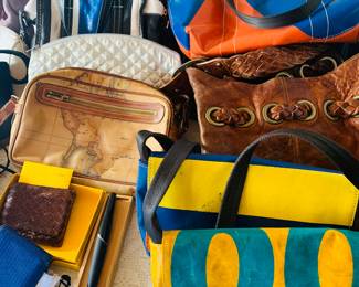 Swiss made Freitag bags made from truck tarps