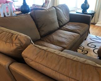 Henredon sectional couch