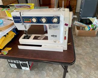 Elba sewing machine, power cord MISSING