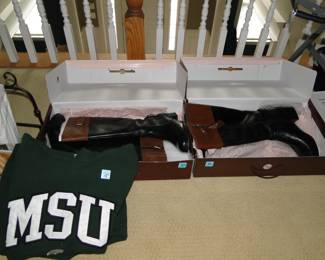 MSU, boots and all