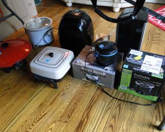 The small appliances that we have are outstanding, just look up and down and all around