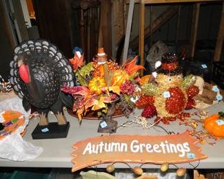 Autumnal items as well.  Because that space between Halloween and Thanksgiving also needs to have a theme