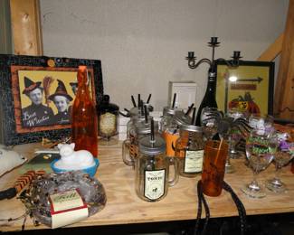 Cocktail and bar items as well