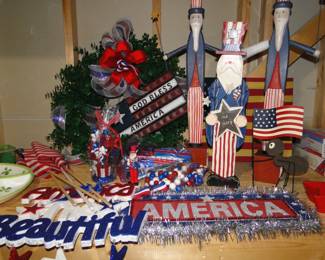 Memorial Day, Labor Day, 4th of July decorations!!!