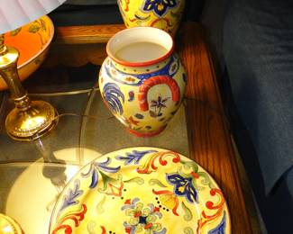 Lots of great French Modern pieces for serving