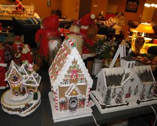 Large holiday houses, the mantel will never be the same