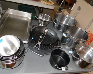 Only the best quality stock pots and pans for you!!