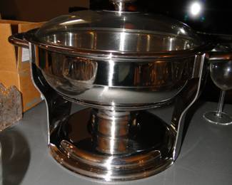 Chafing dish, just add food and sterno