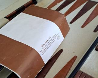 Backgammon set