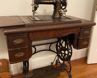 Antique Treadle Sewing Machine