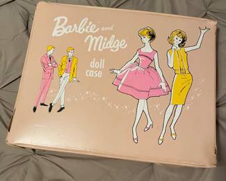 Vintage Barbie + Midge Doll Case
