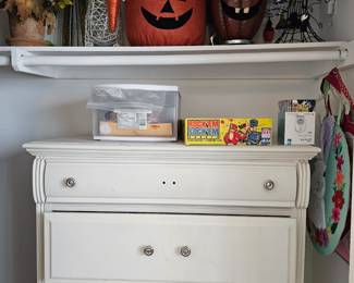 Vintage projection front dresser. 