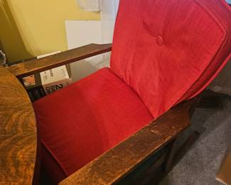 Vintage chair in dining room