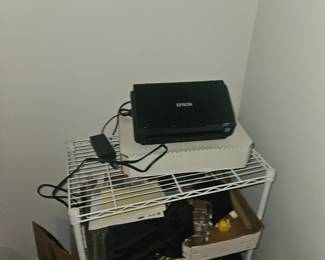 scanner in electronics room 