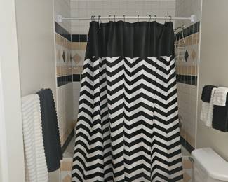 All items in this bathroom for sale.  Upstairs